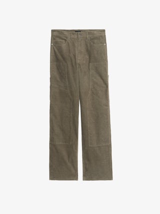 Pery Pants - Worker-style pants with rivet and wing patch details.