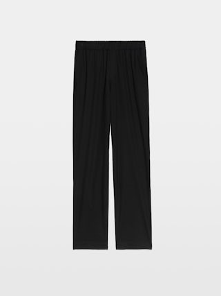 Pantalon Pix - Pantalon droit casual avec taille élastiquée.