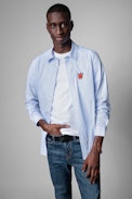 Camicia Stan ZV Stripes - Camicia a righe in cotone uomo