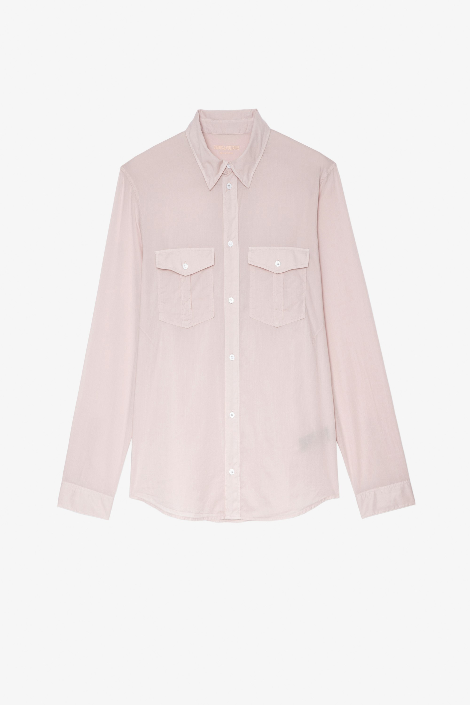 Thibaut Shirt Men's classic shirt in pastel cotton