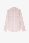 Camicia Thibault - Camicia classica in cotone pastello - Uomo