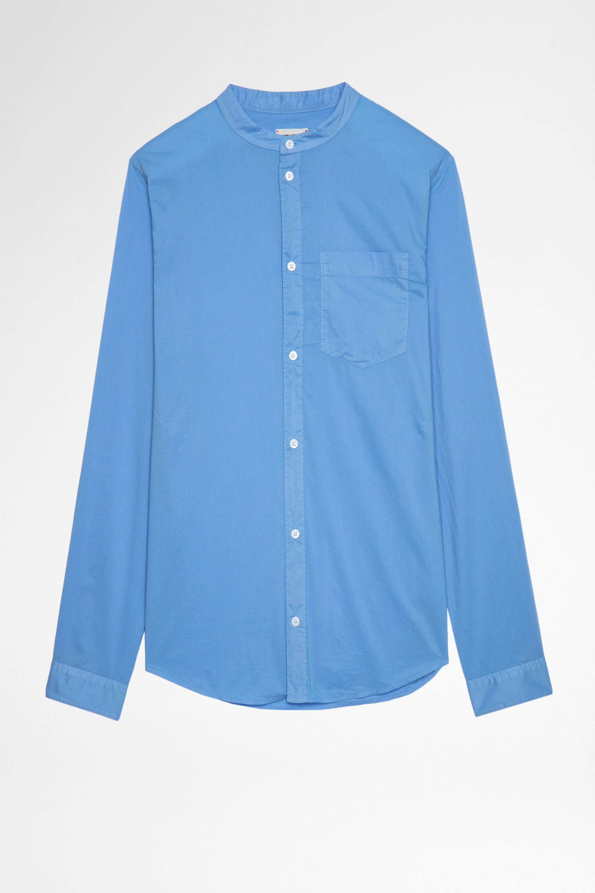 Camisa Thibaut Camisa de algodón azul cielo para hombre