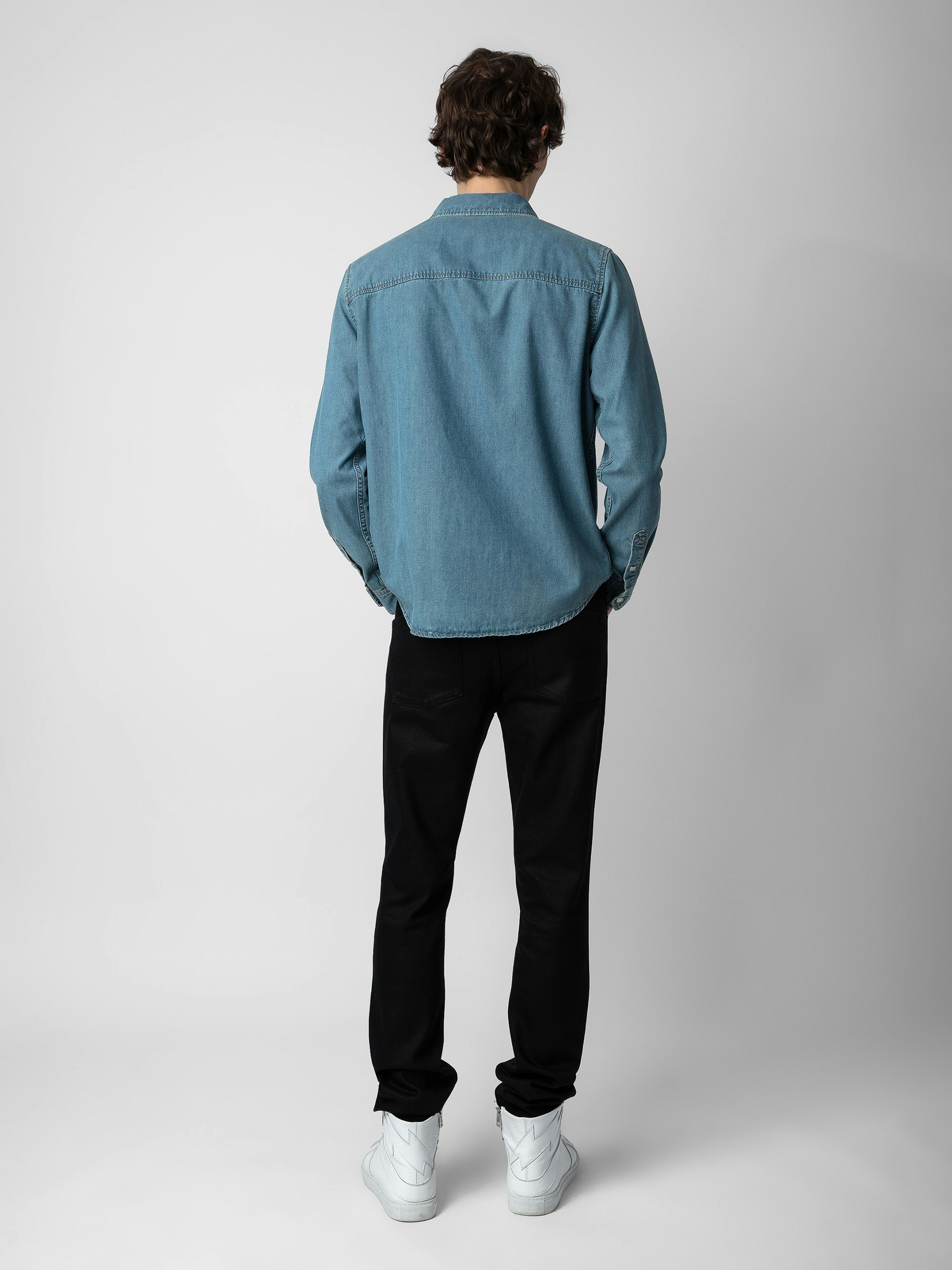 Stan Denim Shirt shirt blue men | Zadig&Voltaire