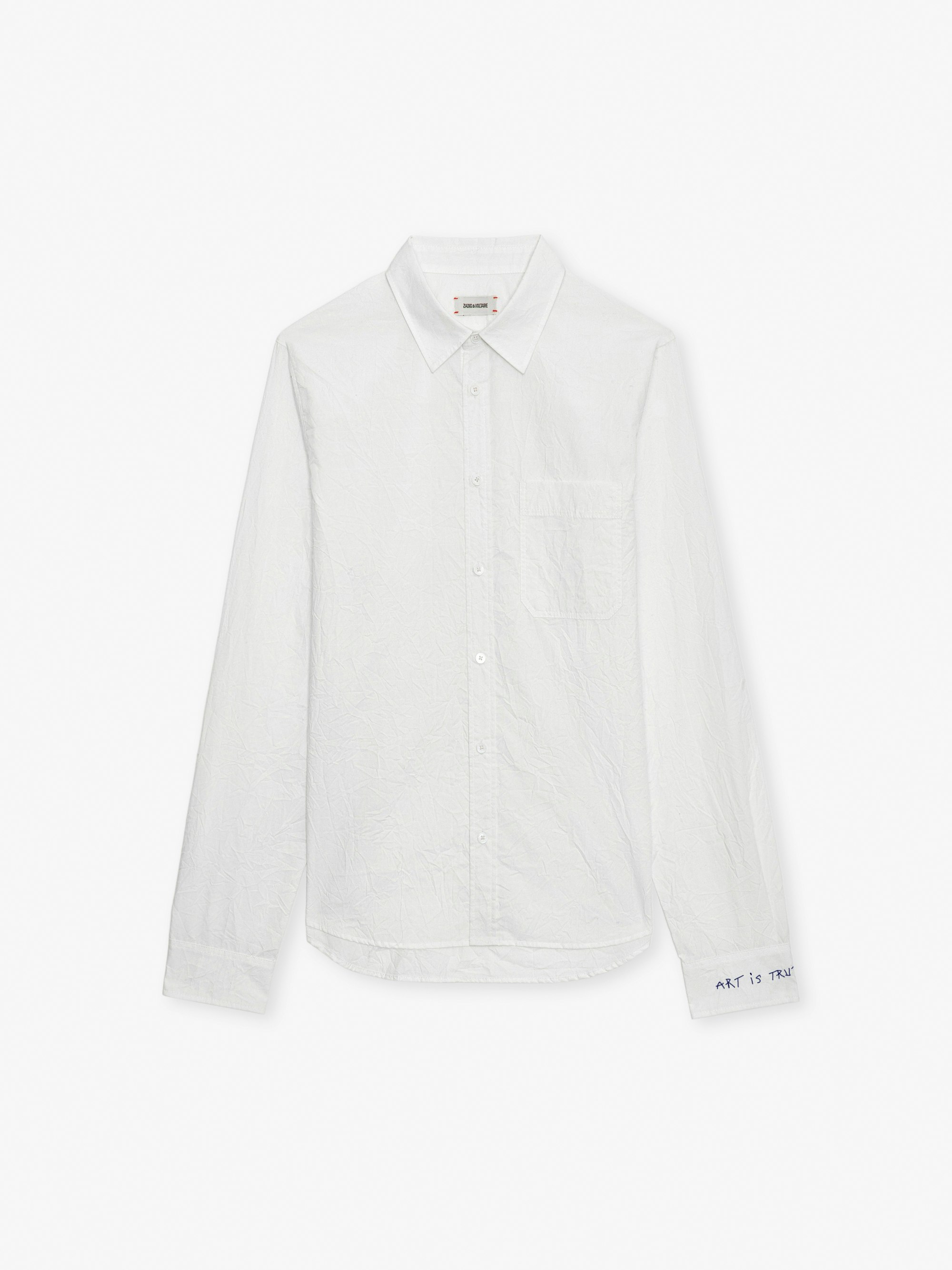 Chemise Sydney chemise blanc unisexe Zadig Voltaire