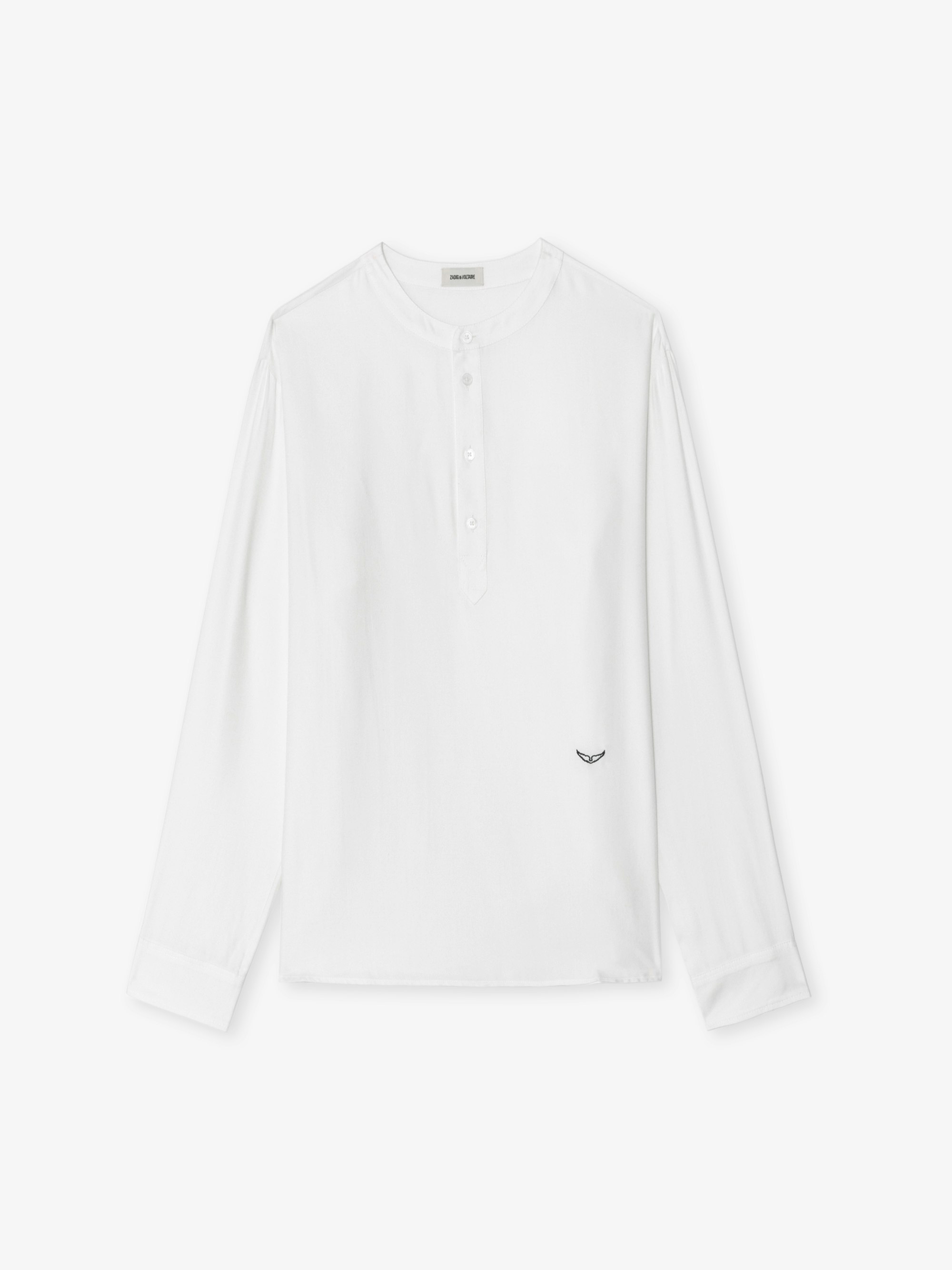 Sid Blue Cotton Shirt for Men | Zadig&Voltaire