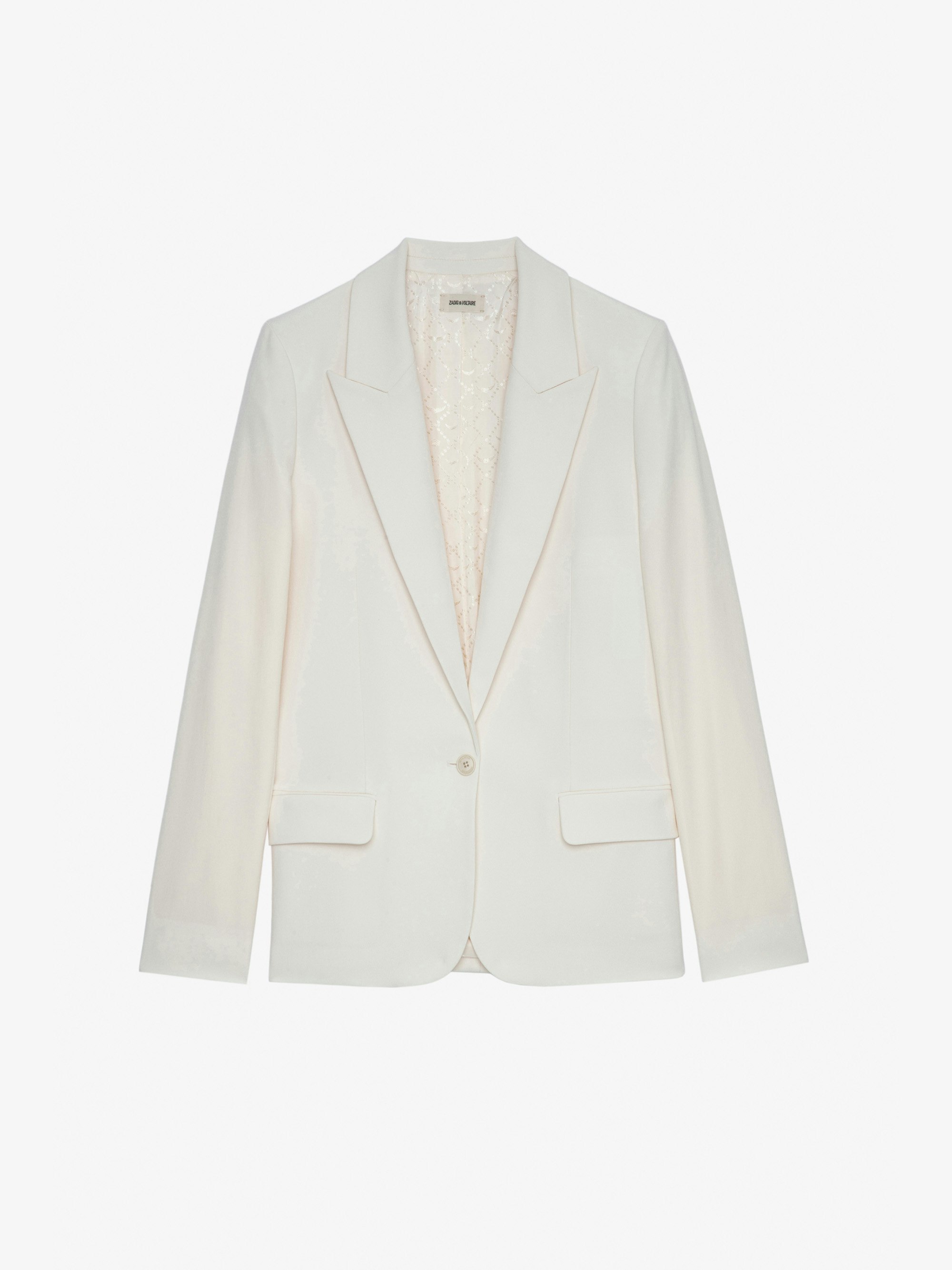 Zadig and voltaire white blazer outlet