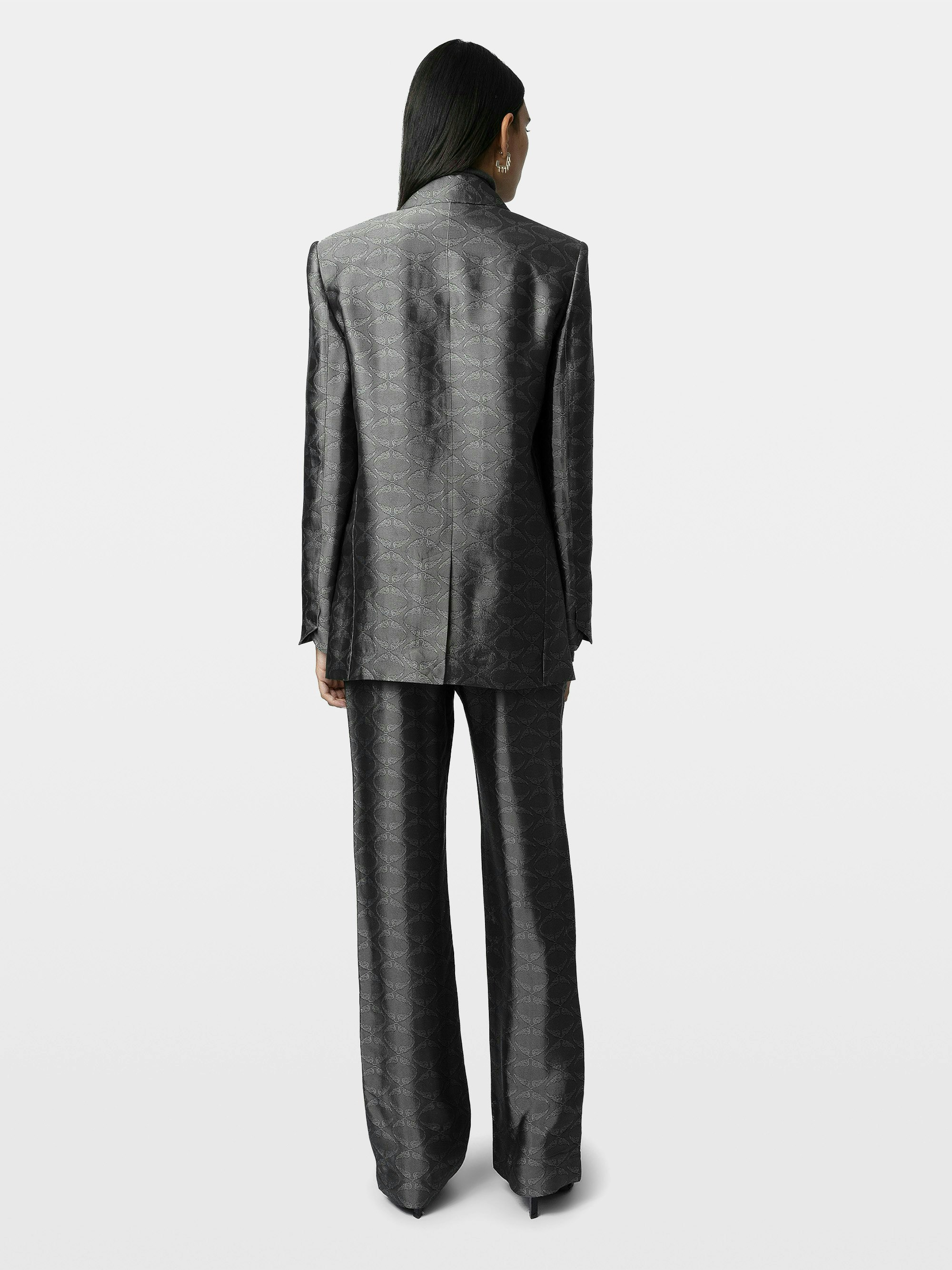 Vegy Jacquard Blazer blazer grey women | Zadig&Voltaire