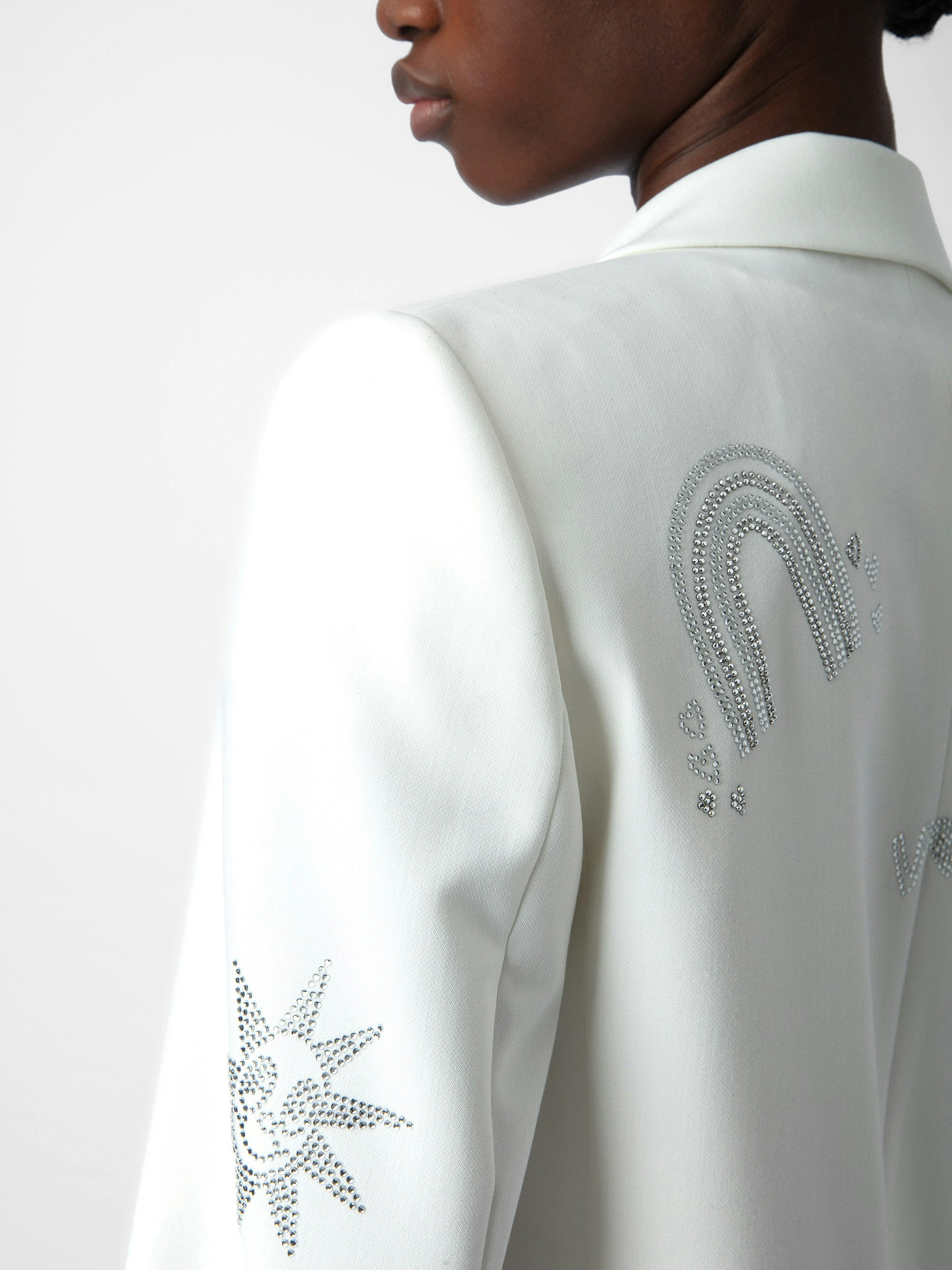 Viva Diamanté Blazer blazer white women | Zadig&Voltaire