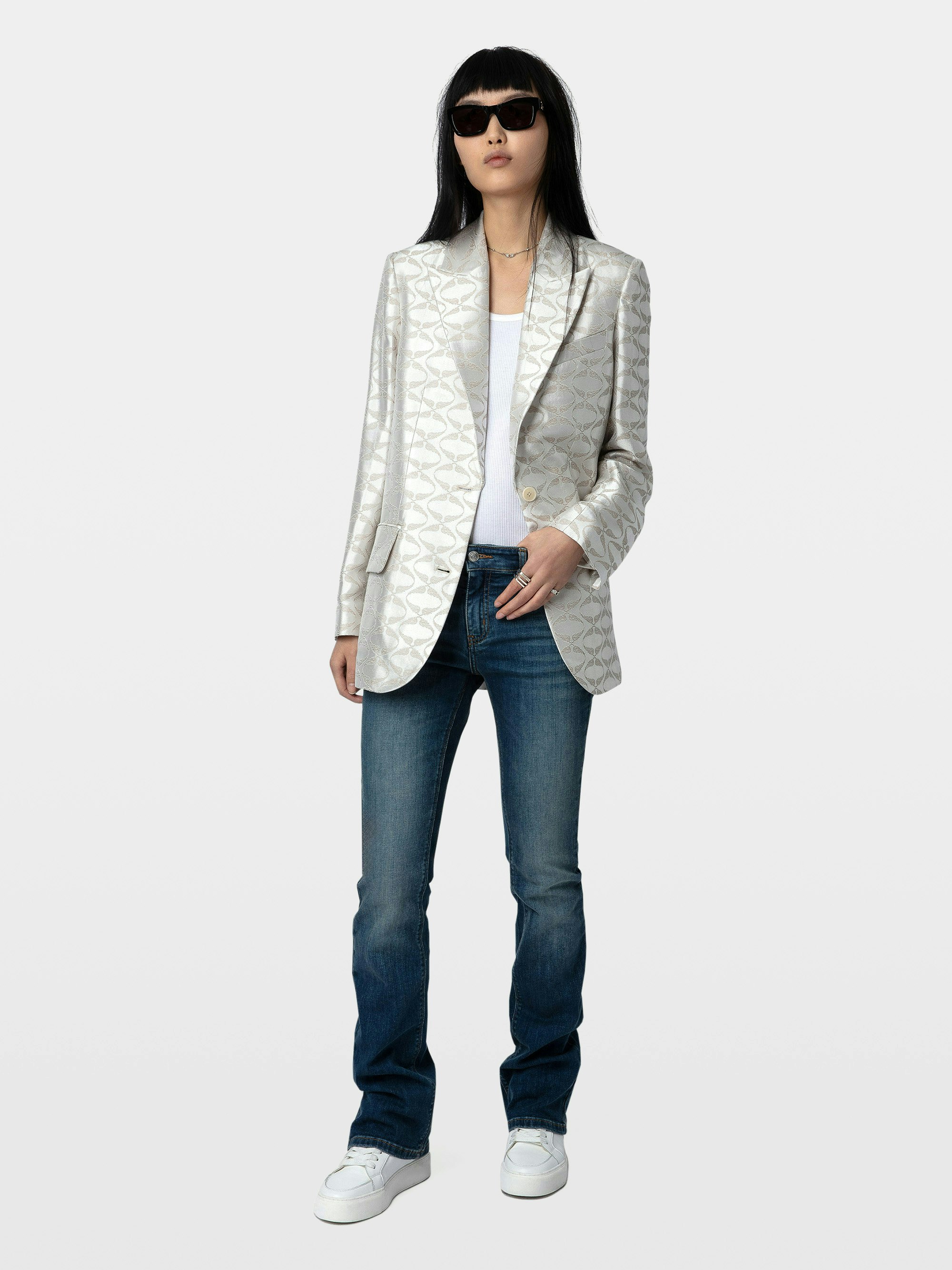 Vicka Wings Jacquard Blazer | Zadig&Voltaire