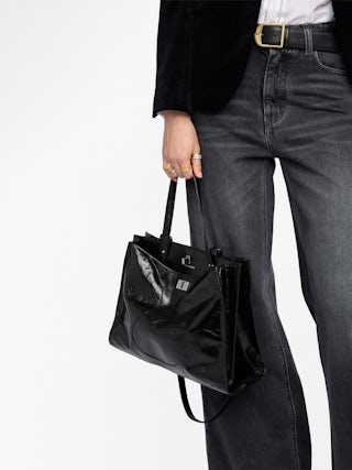 Vavy Velvet Blazer - Structured blazer in smooth velvet with button fastening.