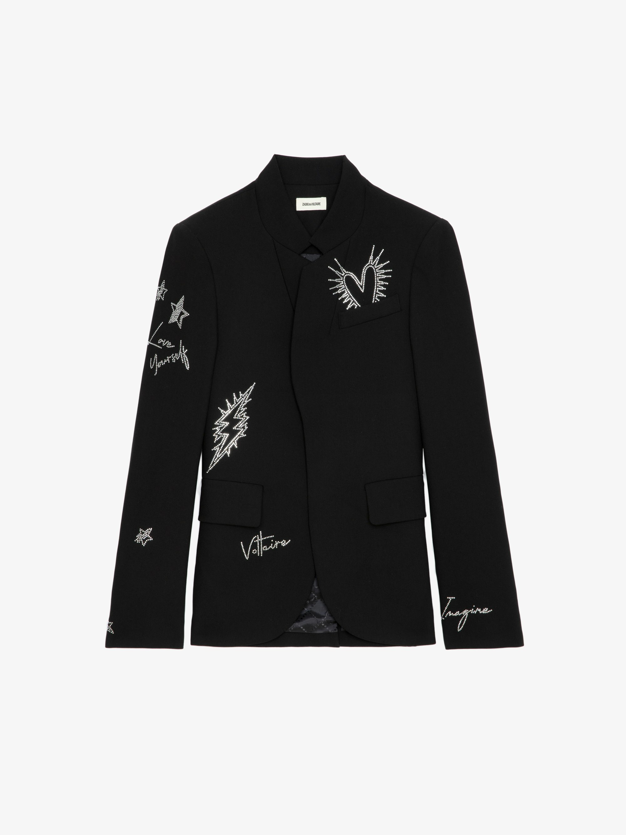 人気新品 Viva Arrow Strass Blazer blazer navy women | Zadig&Voltaire ジャケット・アウター