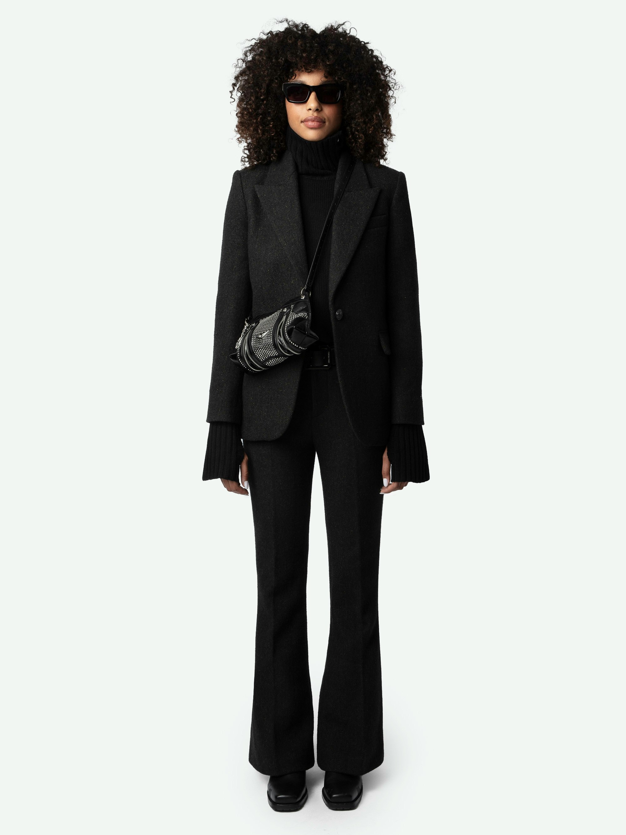 Blazer Vingt blazer vert femme Zadig Voltaire
