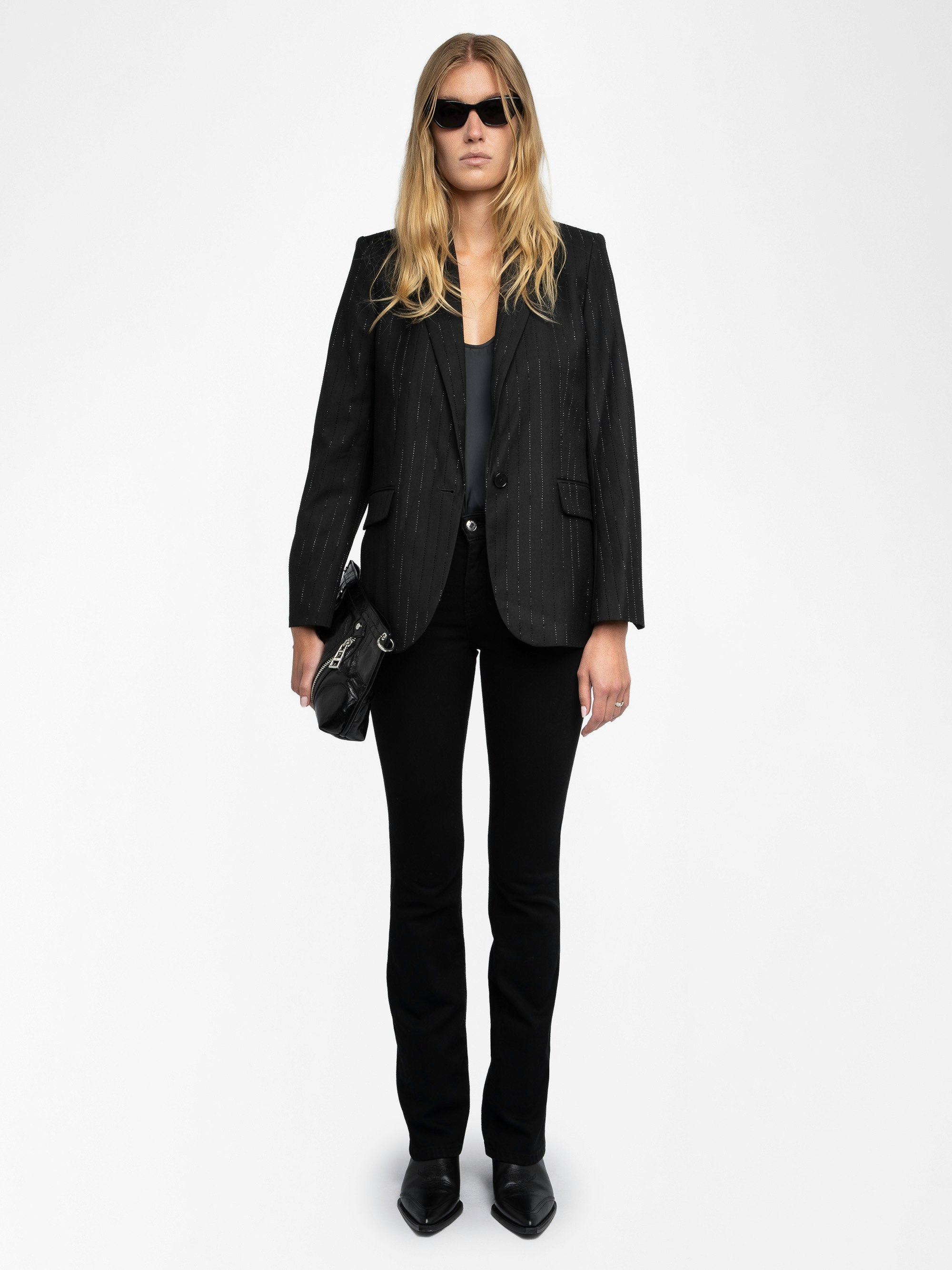 Elegant Women's Black Valse Blazer | Zadig&Voltaire