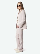 Very Blazer - Tailoring, but make it rock ‘n’ roll. The Very blazer is sharp yet effortless, woven with subtly shimmering thread for a touch of understated glamour. Sleek lines, bold structure—whether over denim or a slip dress, it’s the ultimate power piece with just the right amount of shine.