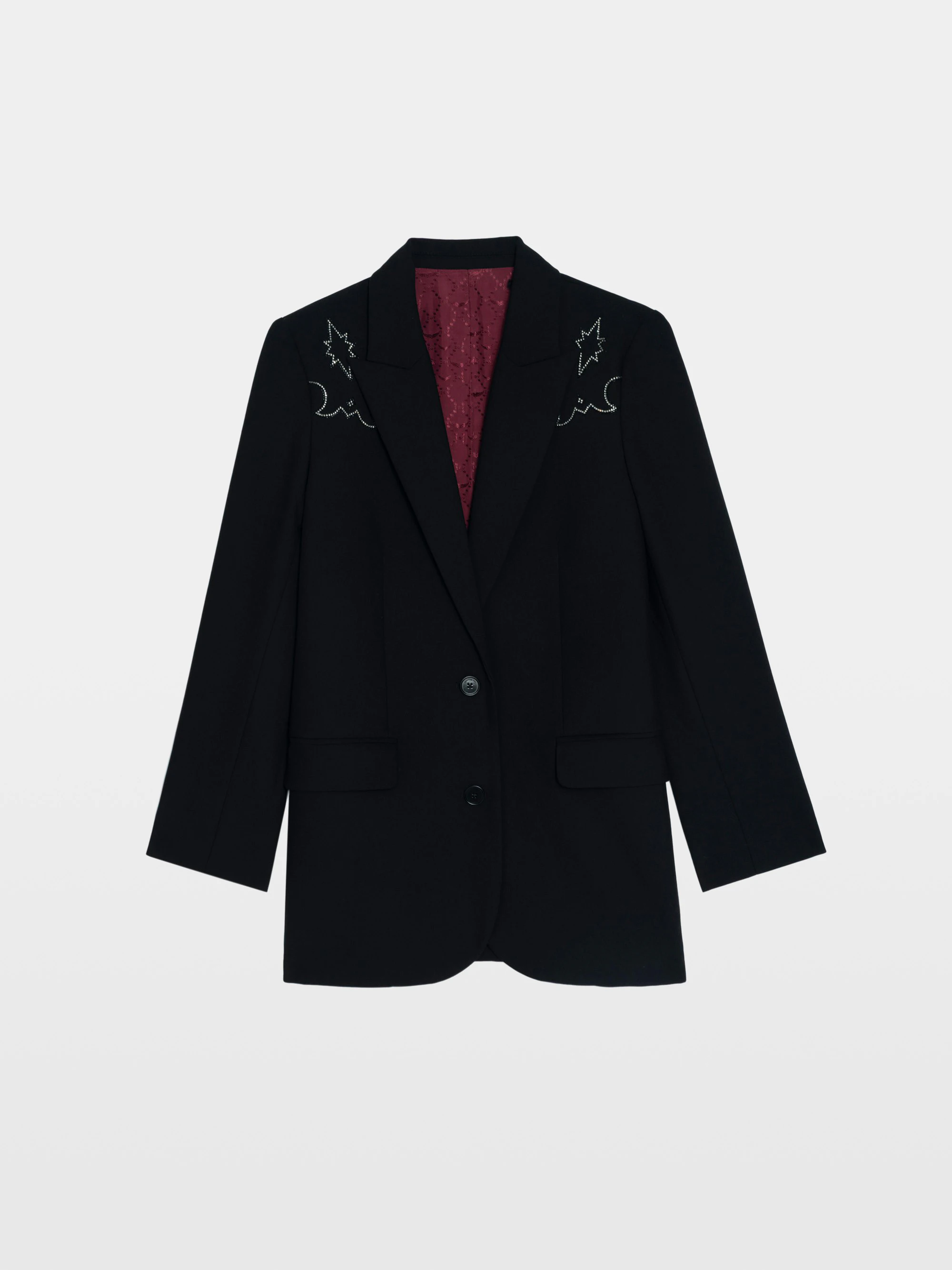 Very Diamanté Blazer blazer black women | Zadig&Voltaire