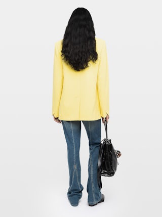 Blazer Vanille - Structured blazer with button fastening.