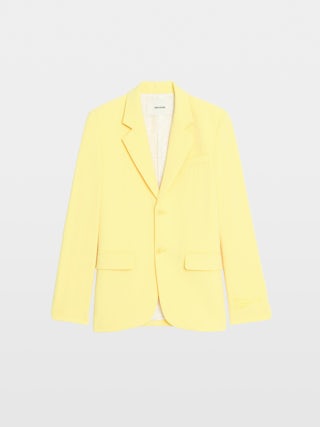 Blazer Vanille - Structured blazer with button fastening.