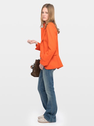 Vanille Blazer - Structured blazer with single-breasted button fastening.