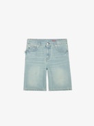 Sady Denim Shorts - Multi-pocket denim bermuda shorts.