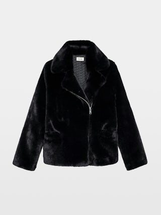 Freeze Coat - Short coat in faux fur.