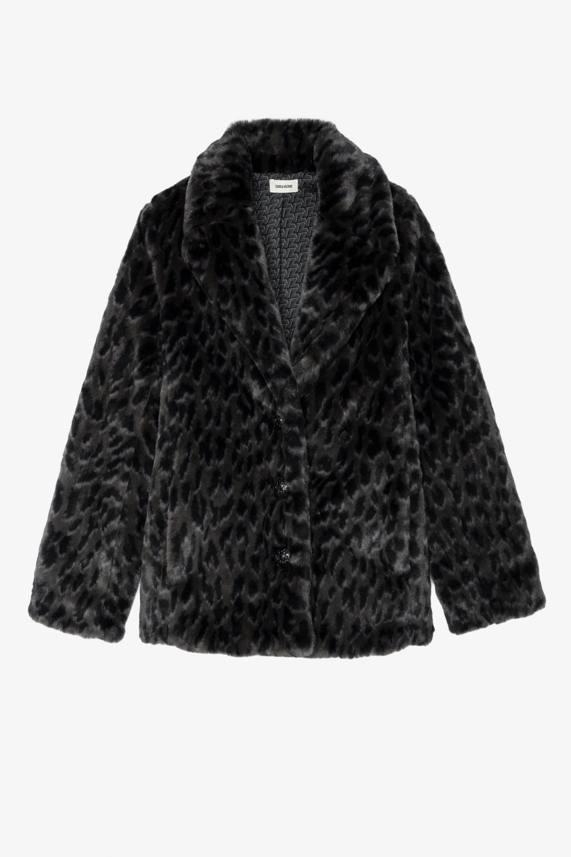 Fera Coat - Women's short faux fur coat.