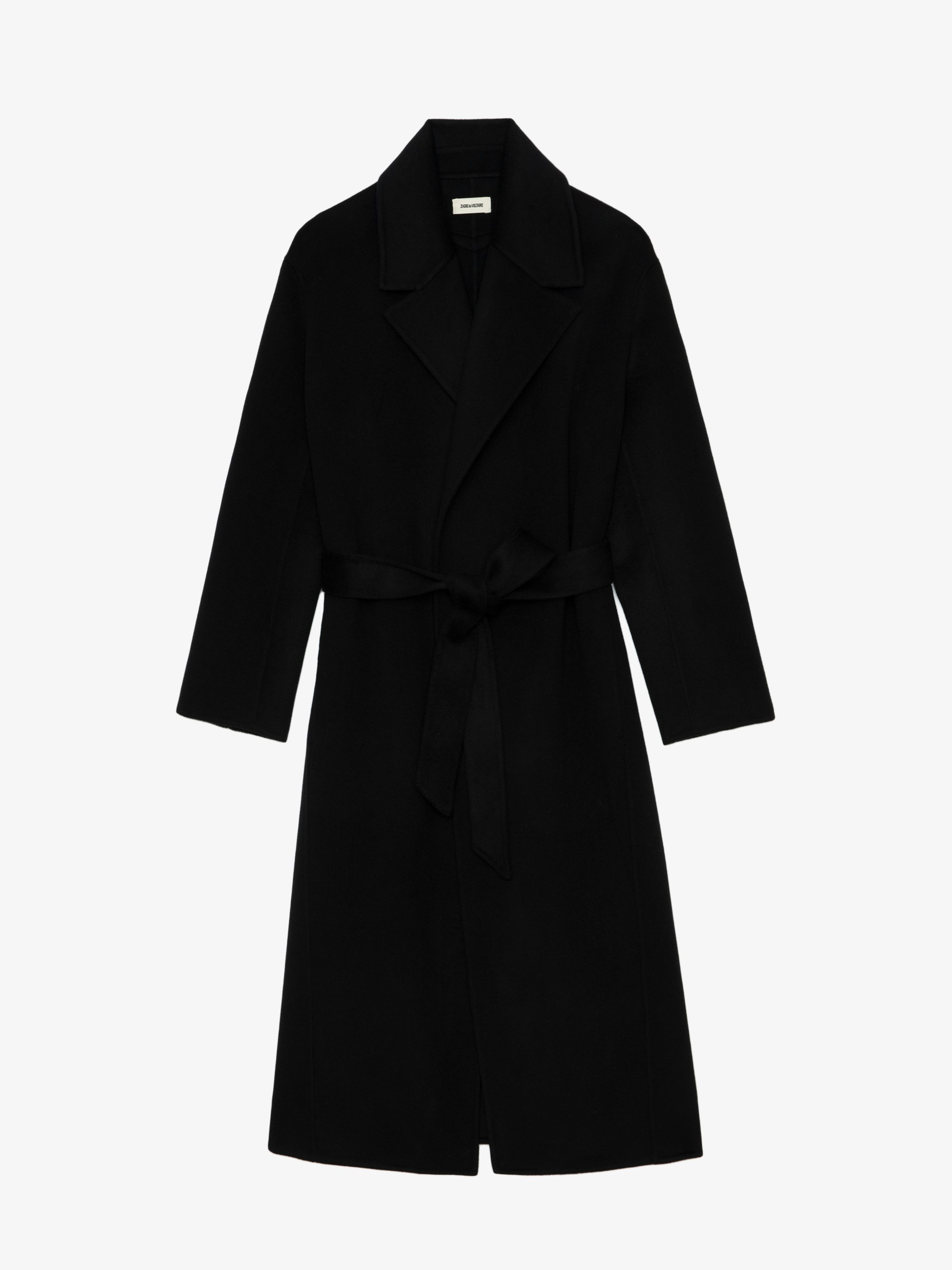 Manteau Meli manteau noir femme Zadig Voltaire