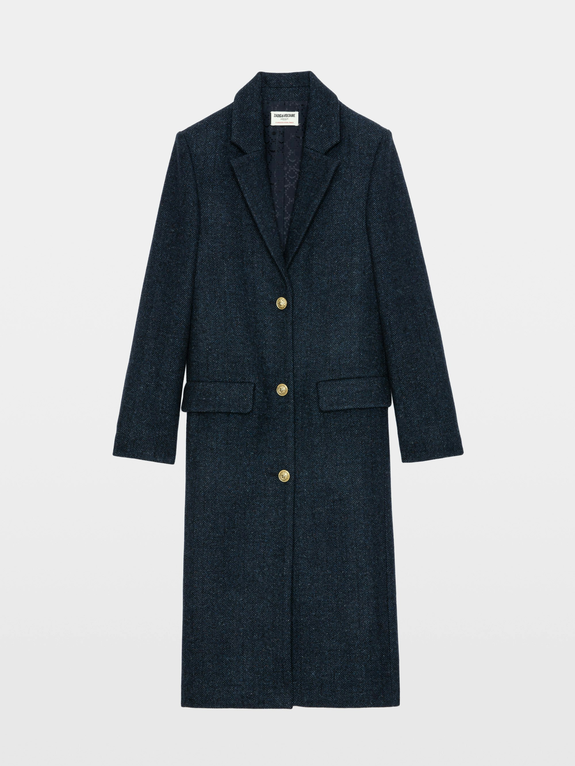 Long Black Quilted Parka for Women | Zadig&Voltaire