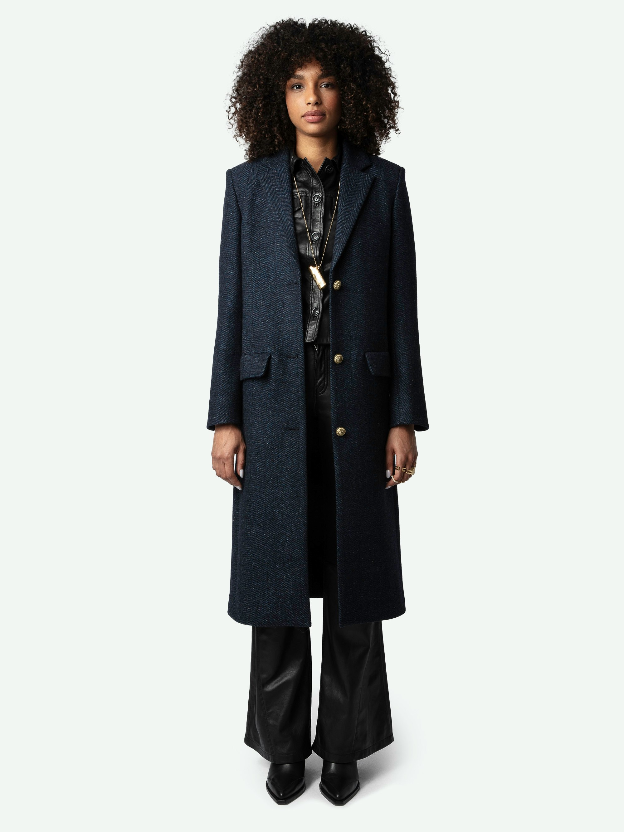 Zadig et voltaire manteau femme outlet