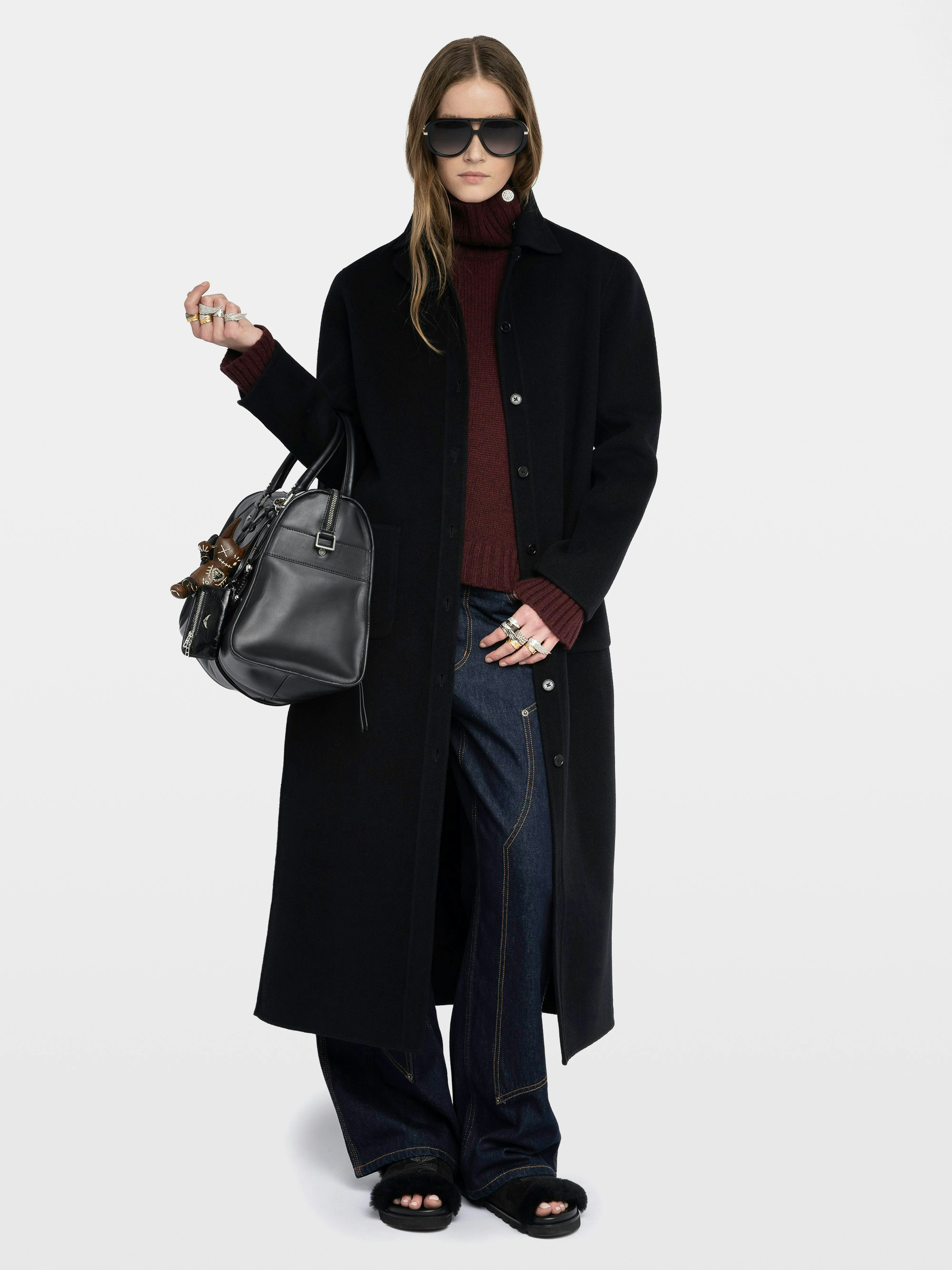 zadig＆voltaire コート　ブラック WWCO01235_BLACK_ADDI_1_6965c24
