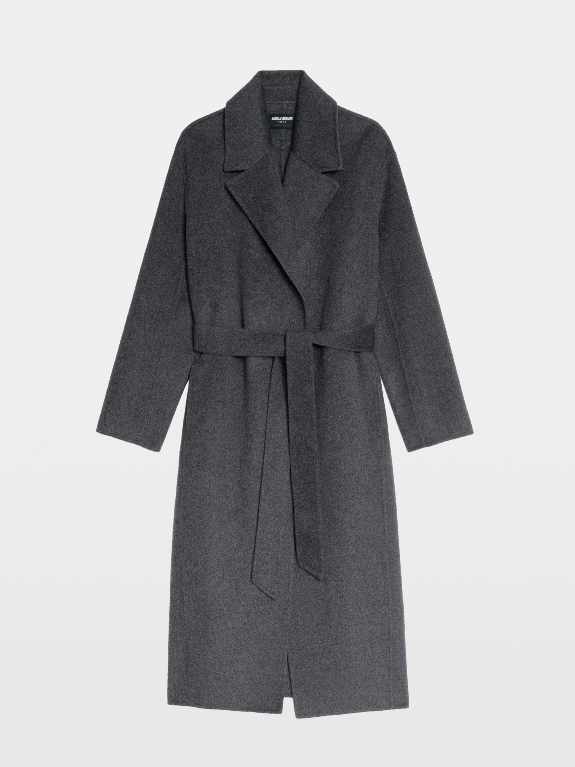 Long Meli Coat Navy Ink | Zadig&Voltaire