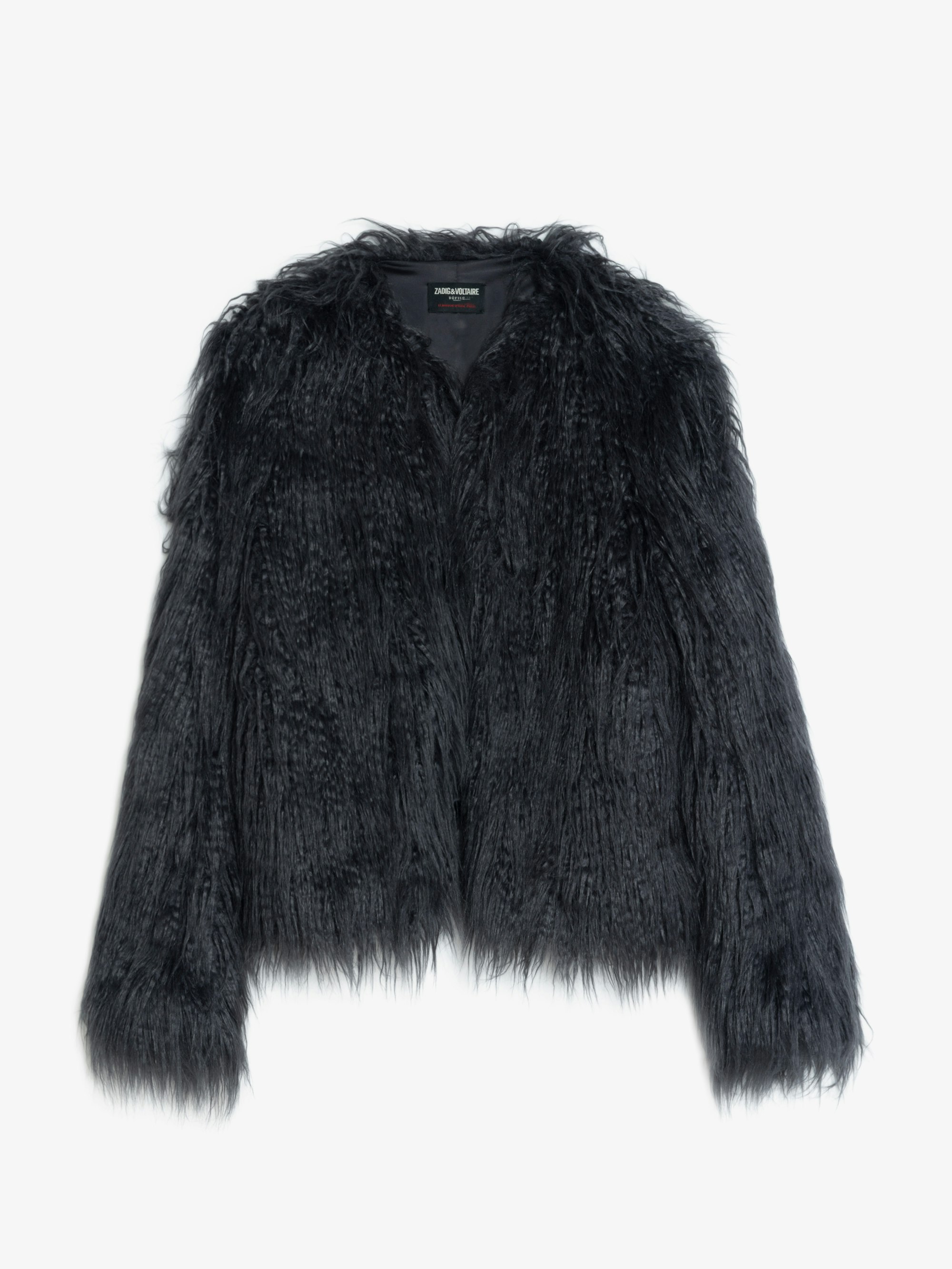 Freddie Curly Faux Fur Coat | Zadig&Voltaire