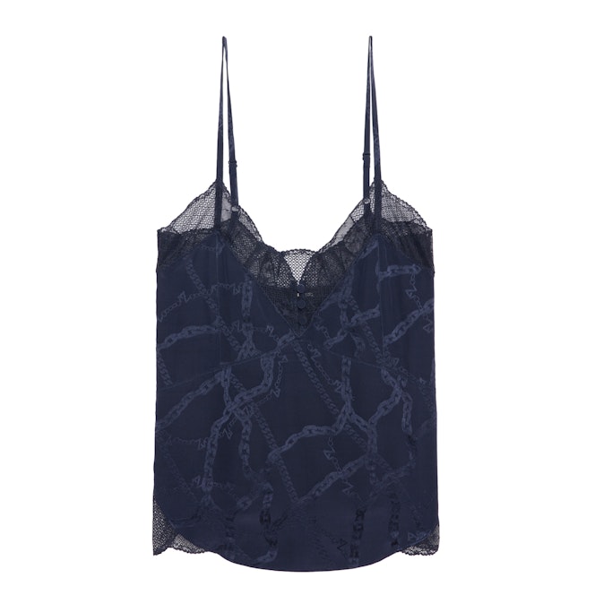 Caraco Cyoko 100% Soie - Taille S - Zadig & Voltaire - Modalova