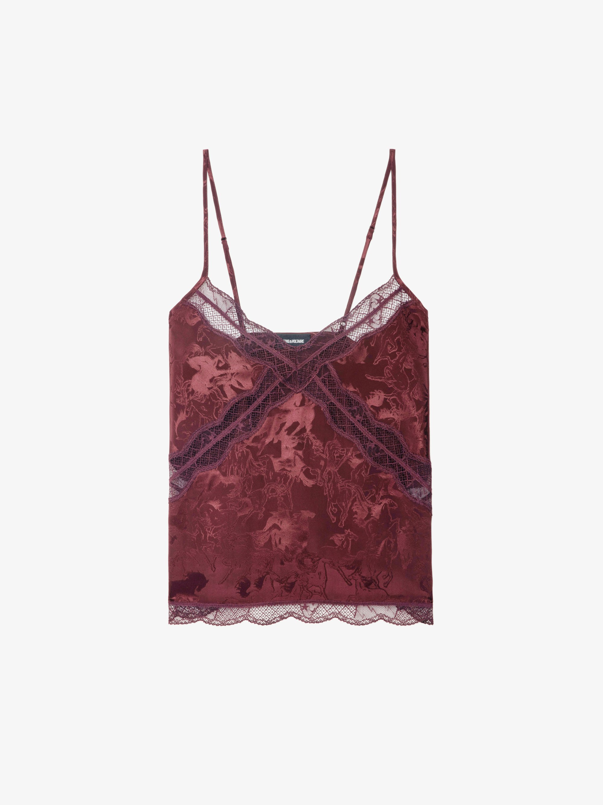 Cishi Silk Lace Camisole | Zadig&Voltaire