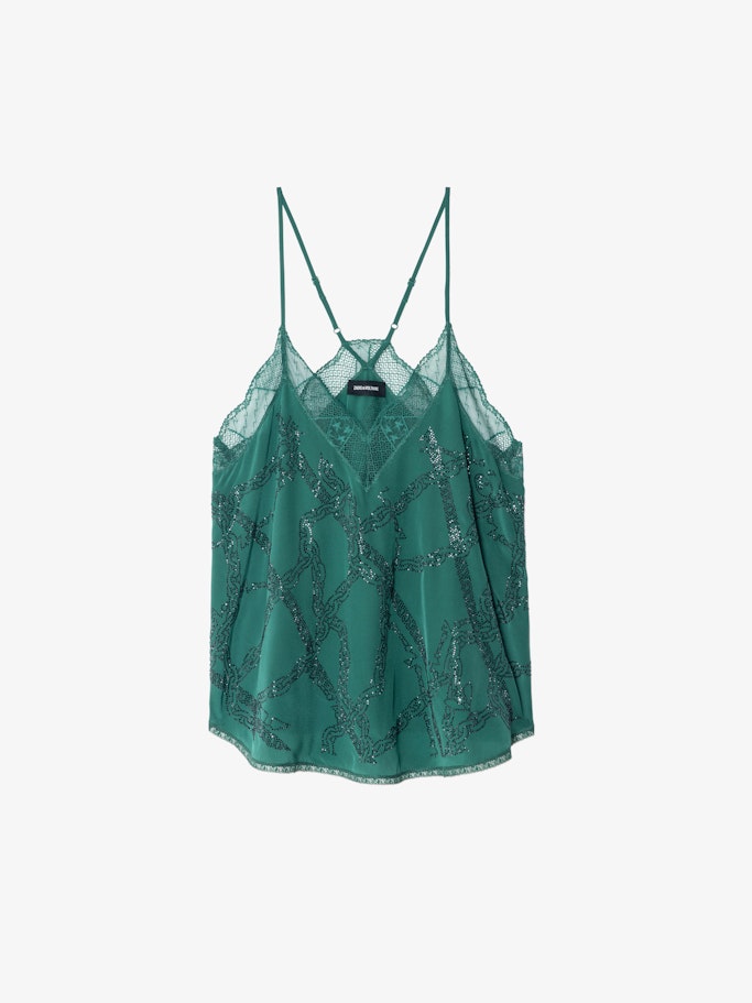 Caraco Christy 100% Soie - Taille S - Zadig & Voltaire - Modalova