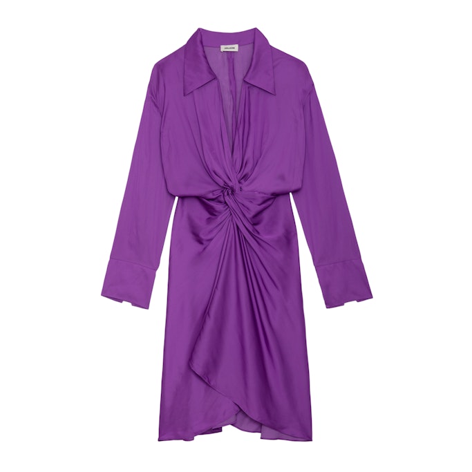 Robe Rozo Satin Goa - Taille XS - Zadig & Voltaire - Modalova