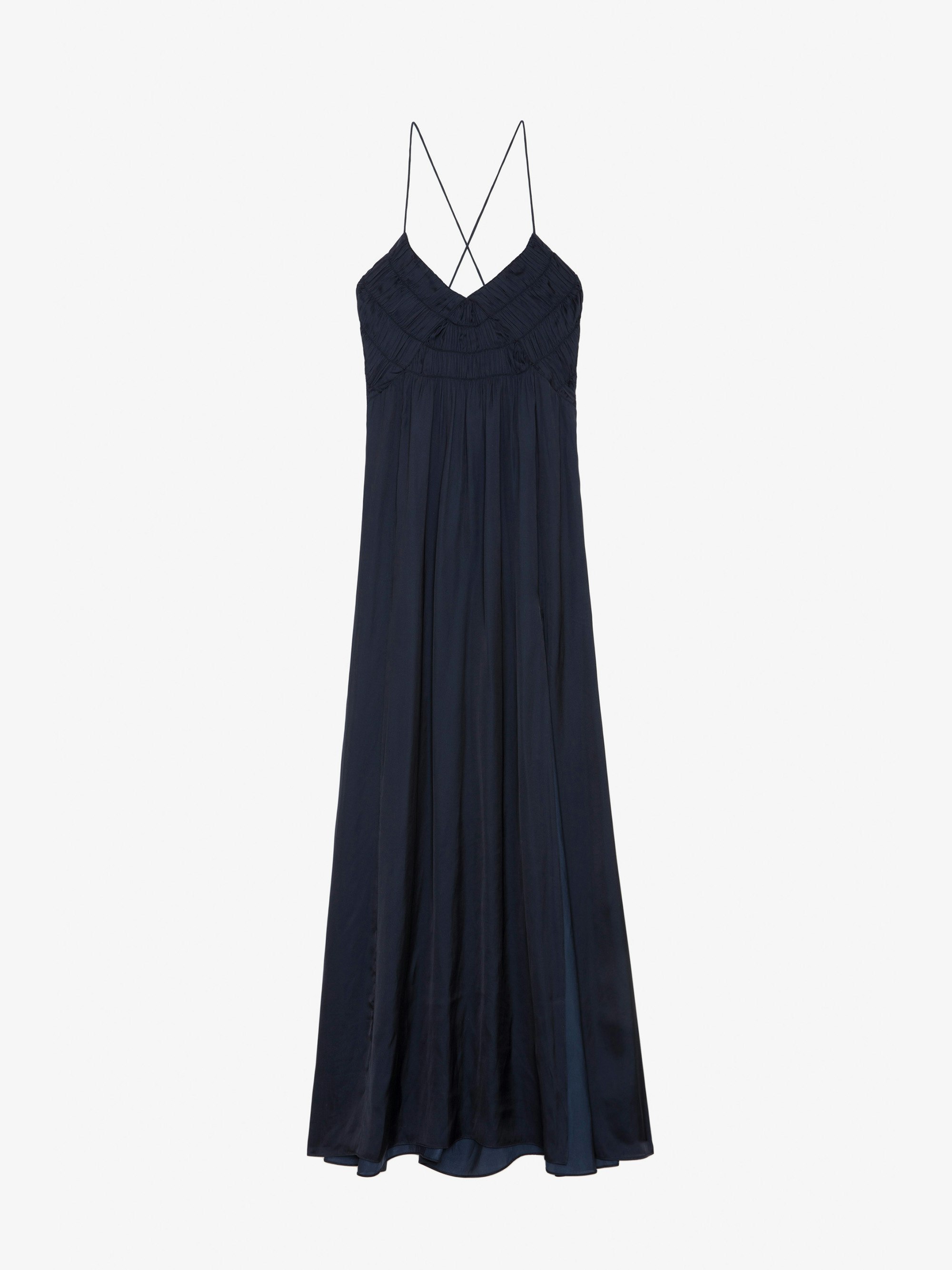 Rito Satin Tiered Dress | Zadig&Voltaire