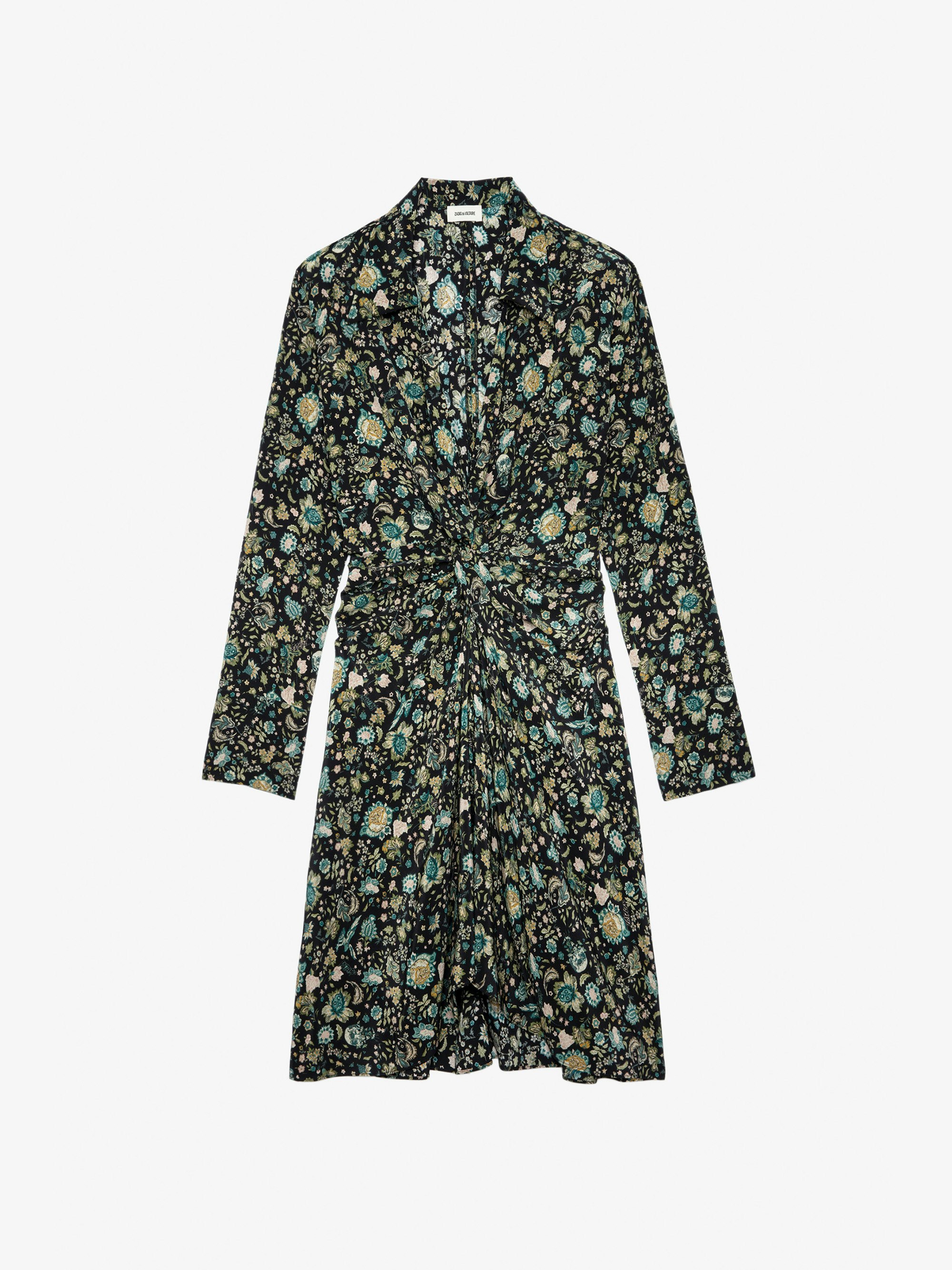 Rozo Satin Dress dress purple women | Zadig&Voltaire
