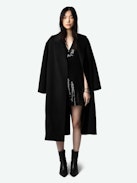 Rashu Sequin Dress - Black sequin mini dress with plunging V neckline and short sleeves.
