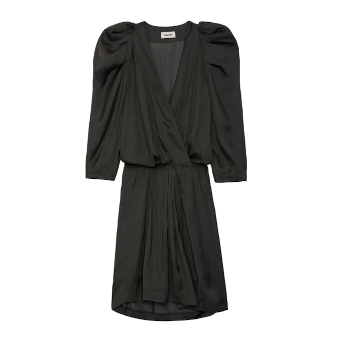 Robe Ruz Satin Slate - Taille S - Zadig & Voltaire - Modalova