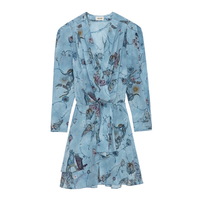 Robe Rogers 100% Soie Glacier - Taille XS - Zadig & Voltaire - Modalova