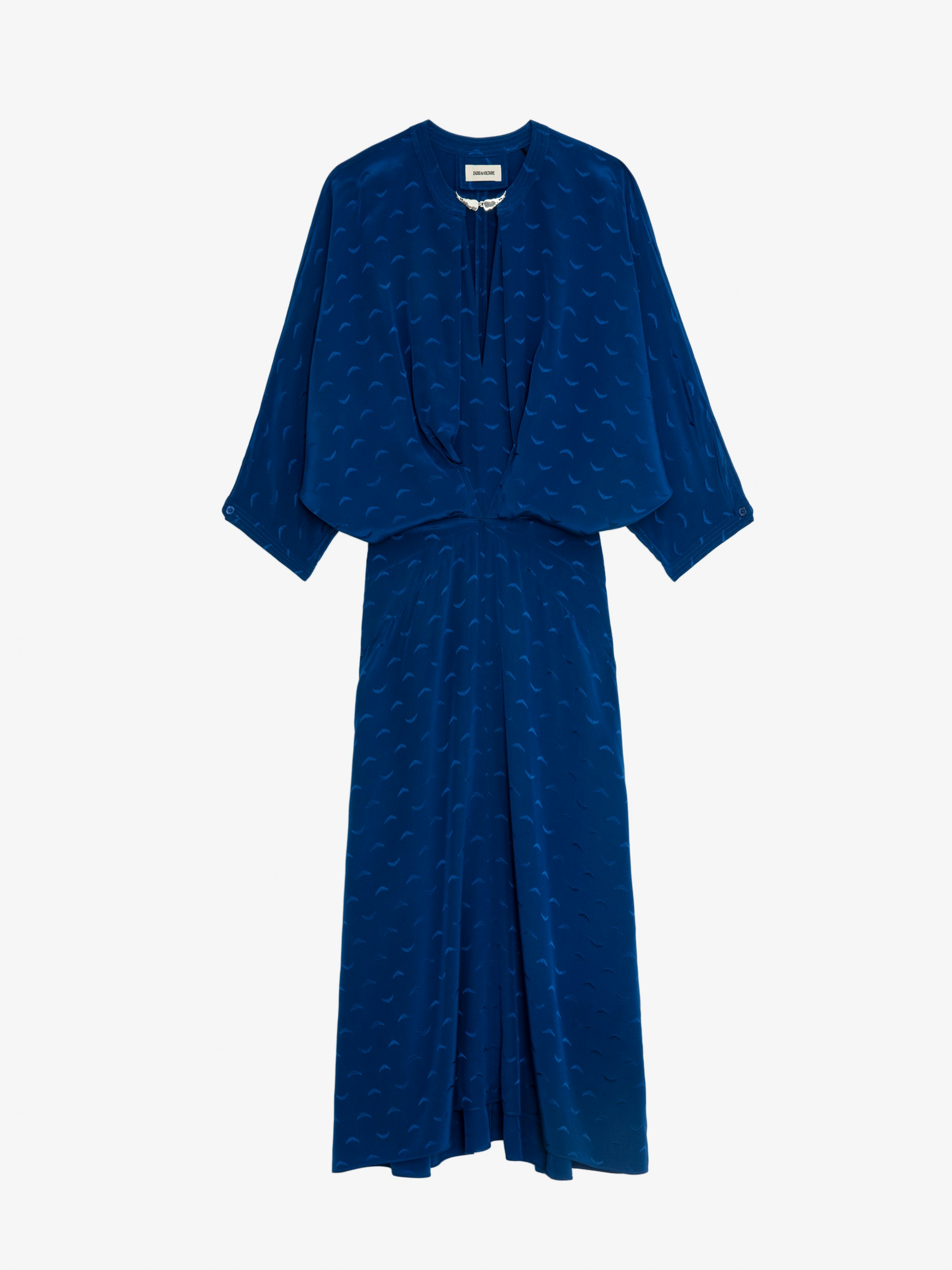Zadig and voltaire blue dress cheap