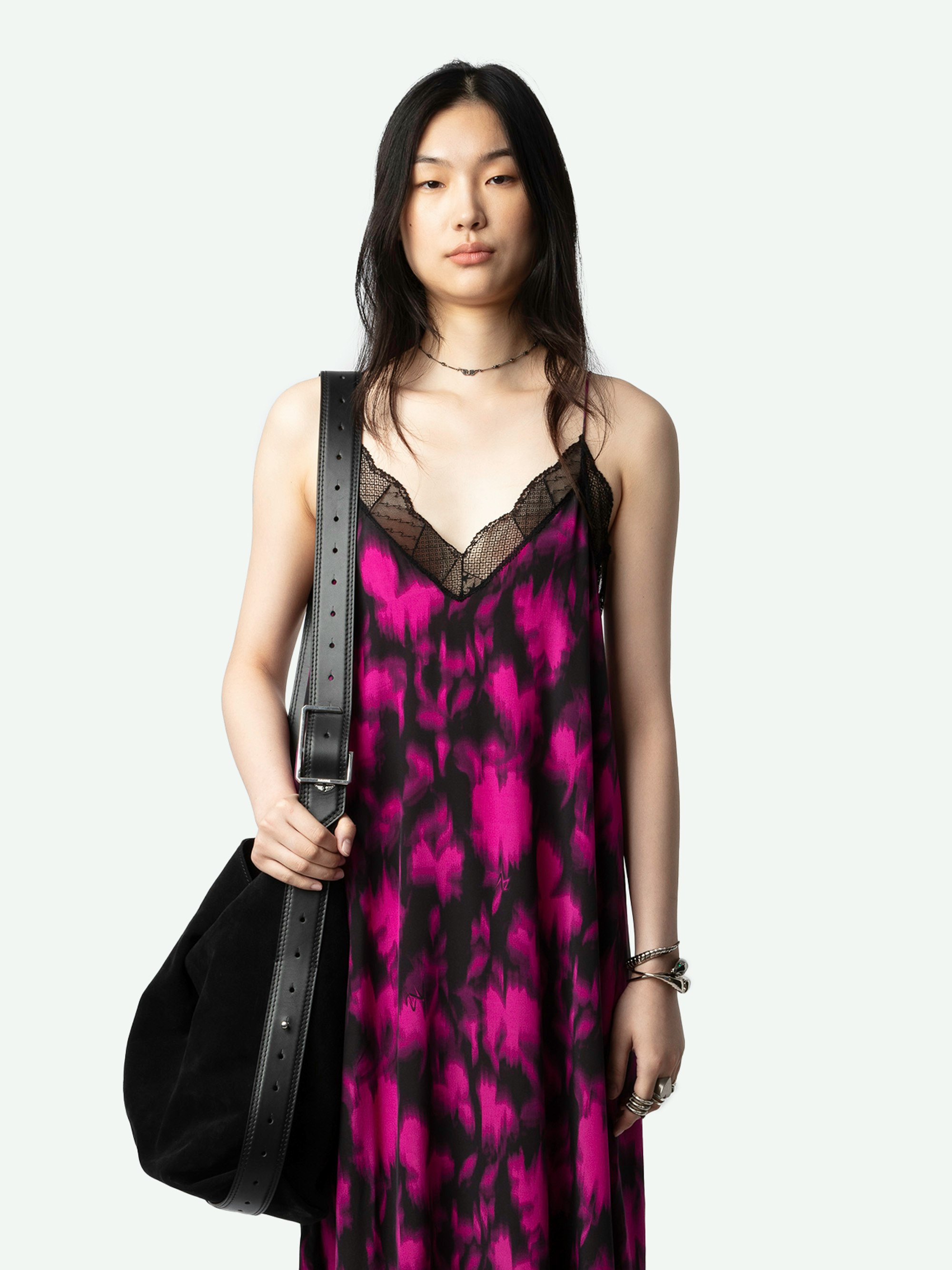 Ristyl Black Floral Maxi Dress | Zadig&Voltaire Ristyl Black Floral Maxi Dress | Zadig&Voltaire