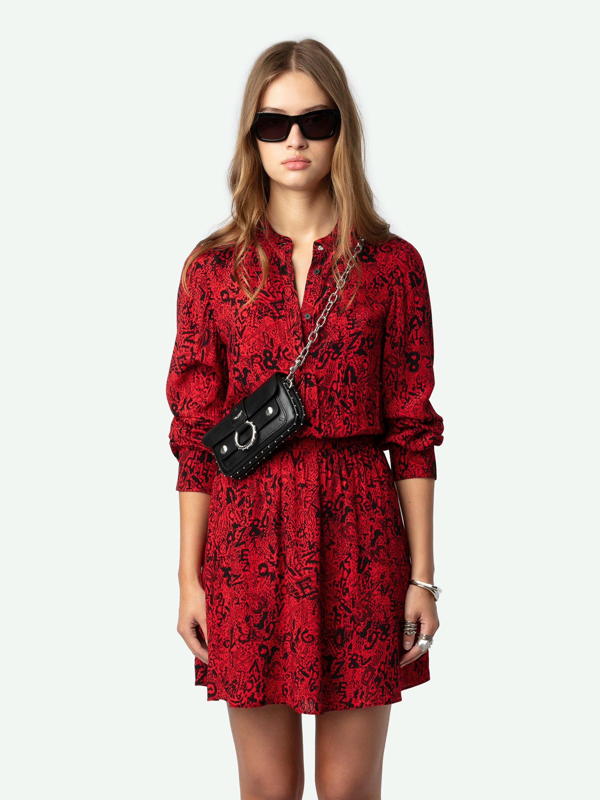 Refla Dress dress red women | Zadig&Voltaire