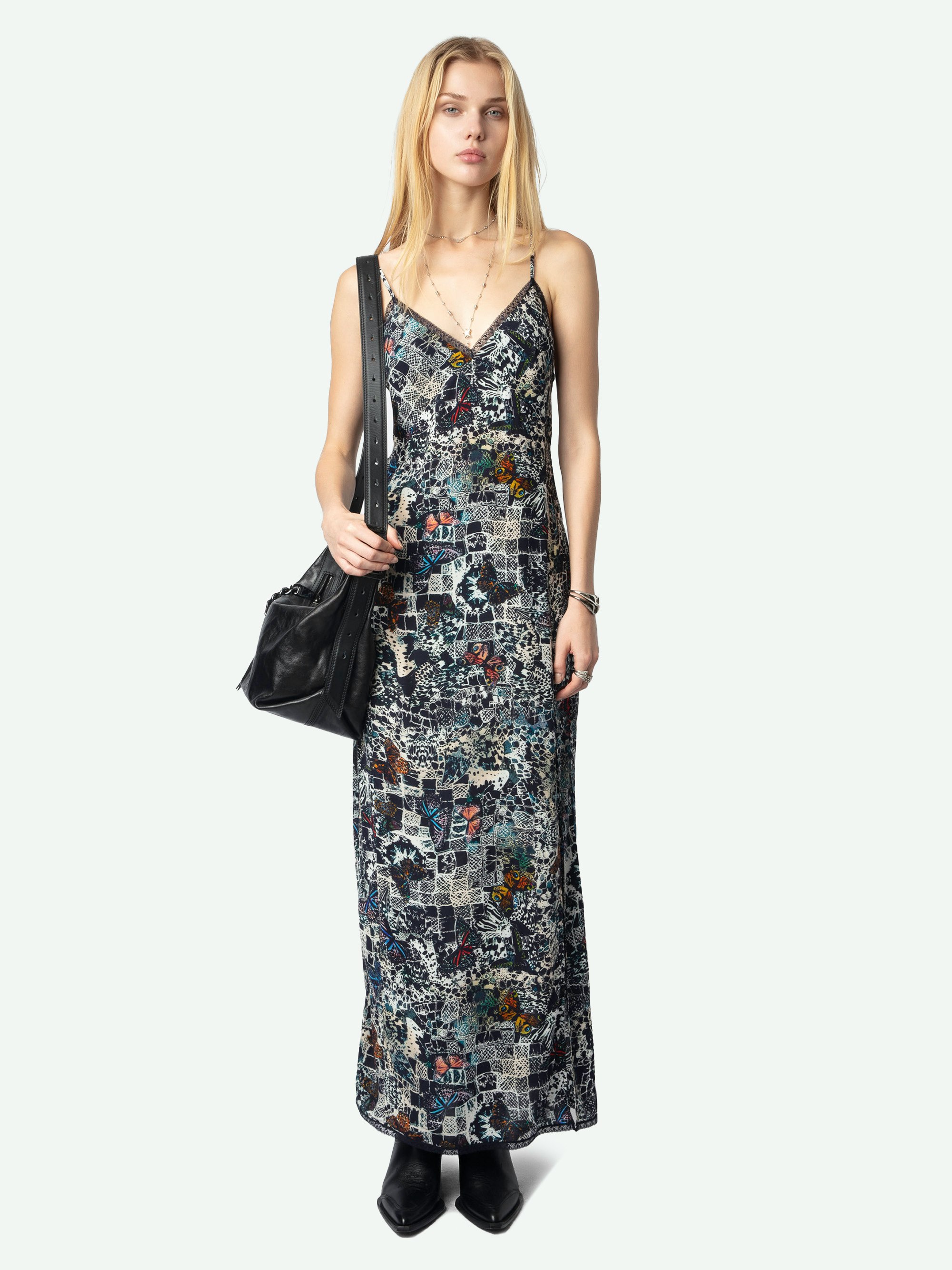 ZADIG & VOLTAIRE リスタイルレスミティトレス WWDR025670 MIST Zadig & Voltaire Ramelil Dress – Très Chic