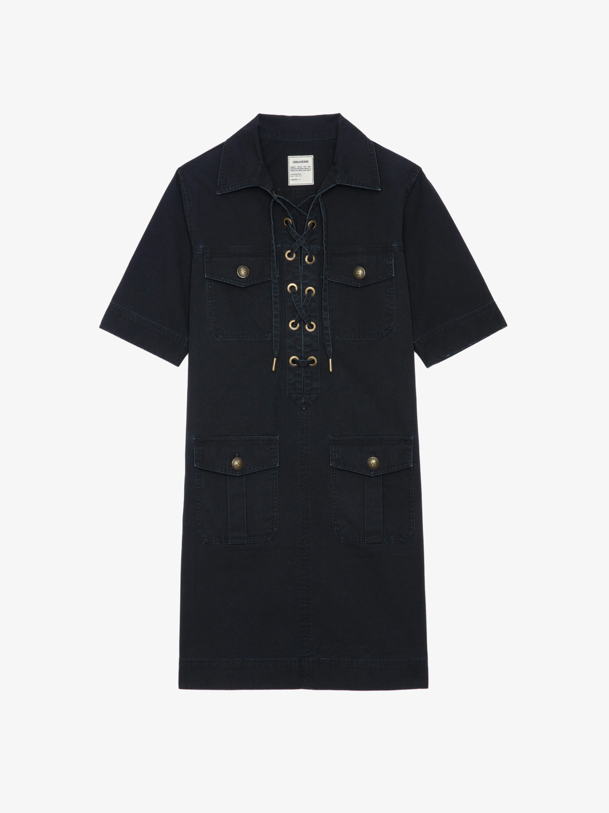 特価 Ralmy Dress 100% Leather dress black women | Zadig&Voltaire ゴルフバッグ・キャディバッグ