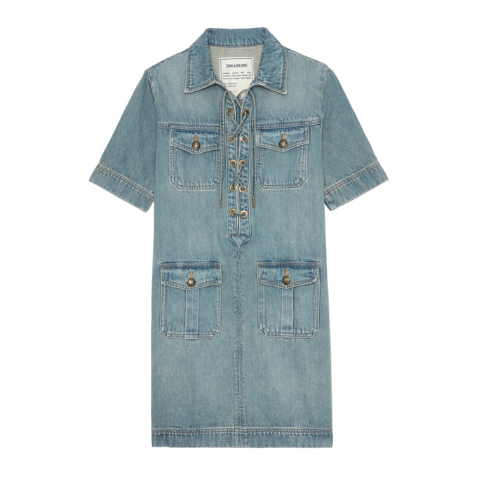 Robe Record Denim - Taille S - Zadig & Voltaire - Modalova