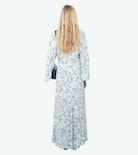 Robe Rasato - Robe longue en viscose imprimée, manches longues.