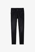 Ever Jeans - Women's dark gray denim jeans. Made with fibers from organic farming.