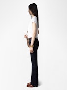 Eclipse Jeans - Low-rise bootcut jeans.