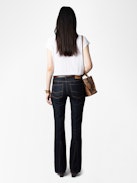 Eclipse Jeans - Low-rise bootcut jeans.